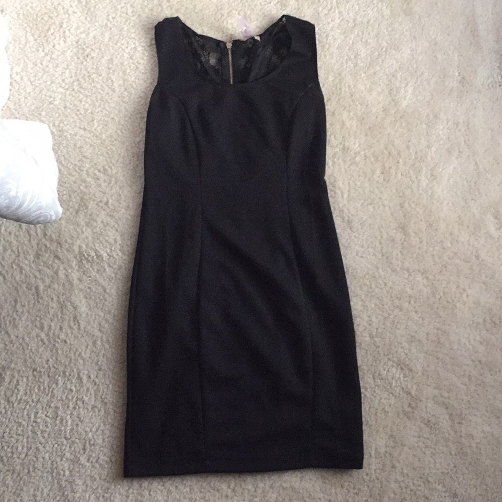 LBD with lace back